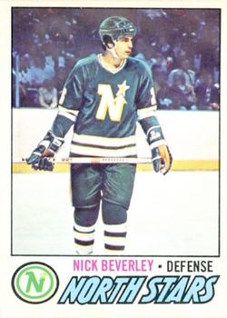 1977-78 O-Pee-Chee #198 Nick Beverley Front