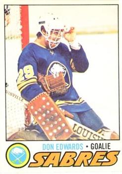 1977-78 O-Pee-Chee #201 Don Edwards Front
