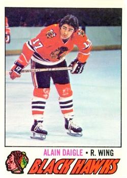 1977-78 O-Pee-Chee #208 Alain Daigle Front