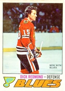 1977-78 O-Pee-Chee #213 Dick Redmond Front