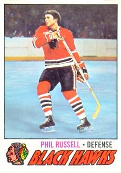 1977-78 O-Pee-Chee #235 Phil Russell Front