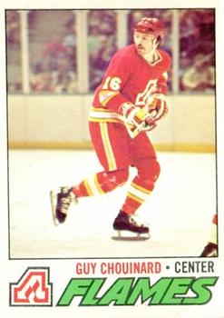 1977-78 O-Pee-Chee #237 Guy Chouinard Front