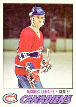 1977-78 O-Pee-Chee #254 Jacques Lemaire Front