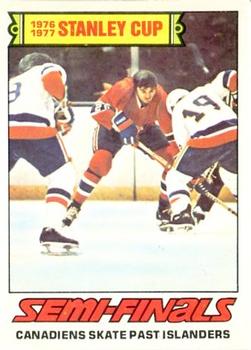 1977-78 O-Pee-Chee #262 Stanley Cup Semi-Finals Front