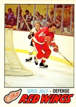 1977-78 O-Pee-Chee #273 Greg Joly Front