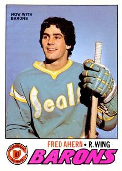 1977-78 O-Pee-Chee #280 Fred Ahern Front