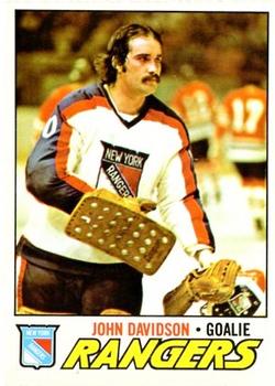 1977-78 O-Pee-Chee #28 John Davidson Front