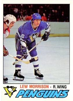1977-78 O-Pee-Chee #300 Lew Morrison Front