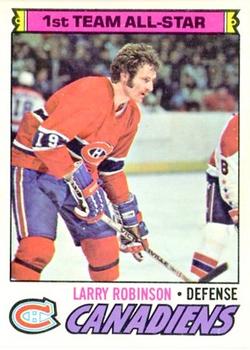 1977-78 O-Pee-Chee #30 Larry Robinson Front