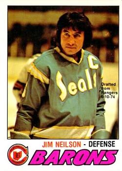 1977-78 O-Pee-Chee #317 Jim Neilson Front
