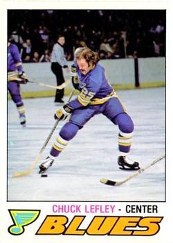 1977-78 O-Pee-Chee #340 Chuck Lefley Front