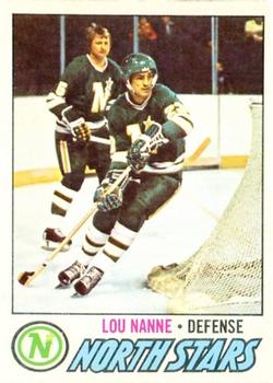 1977-78 O-Pee-Chee #36 Lou Nanne Front