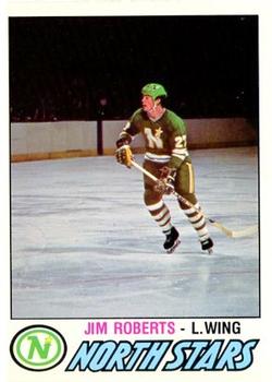 1977-78 O-Pee-Chee #392 Jim Roberts Front
