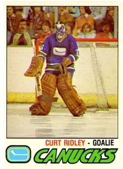 1977-78 O-Pee-Chee #395 Curt Ridley Front