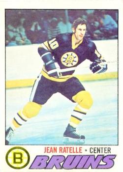 1977-78 O-Pee-Chee #40 Jean Ratelle Front