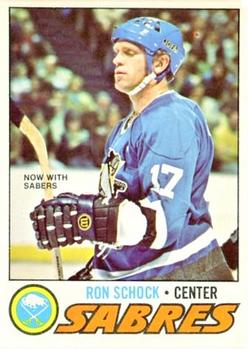 1977-78 O-Pee-Chee #51 Ron Schock Front