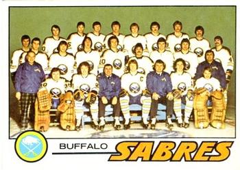 1977-78 O-Pee-Chee #73 Buffalo Sabres Team Front
