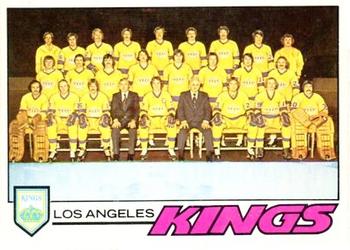 1977-78 O-Pee-Chee #78 Los Angeles Kings Team Front