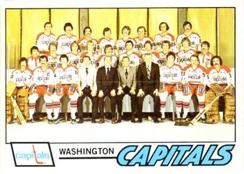 1977-78 O-Pee-Chee #88 Washington Capitals Team Front