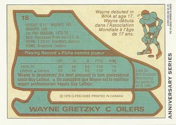 1992-93 O-Pee-Chee - 25th Anniversary #12 Wayne Gretzky Back