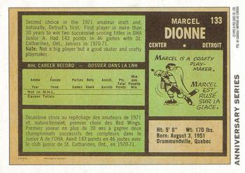 1992-93 O-Pee-Chee - 25th Anniversary #4 Marcel Dionne Back