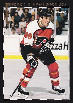 1992-93 Pinnacle Eric Lindros #23 First NHL Goal Front