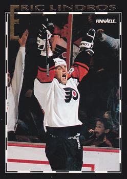 1992-93 Pinnacle Eric Lindros #24 Game-Winning Goal Home Debut Front