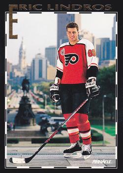 1992-93 Pinnacle Eric Lindros #30 Philly Hero Front