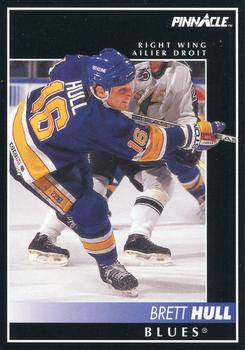 1992-93 Pinnacle Canadian #100 Brett Hull Front
