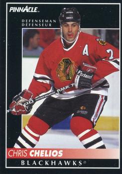 1992-93 Pinnacle Canadian #109 Chris Chelios Front