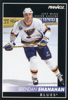1992-93 Pinnacle Canadian #114 Brendan Shanahan Front