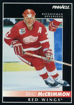 1992-93 Pinnacle Canadian #124 Brad McCrimmon Front