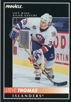 1992-93 Pinnacle Canadian #128 Steve Thomas Front