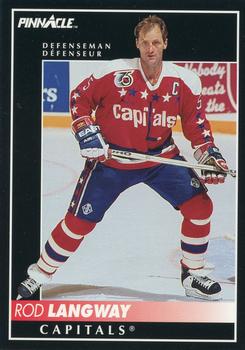 1992-93 Pinnacle Canadian #131 Rod Langway Front