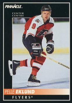 1992-93 Pinnacle Canadian #149 Pelle Eklund Front