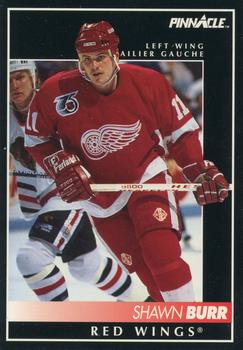 1992-93 Pinnacle Canadian #171 Shawn Burr Front