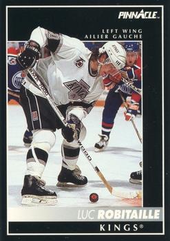 1992-93 Pinnacle Canadian #175 Luc Robitaille Front