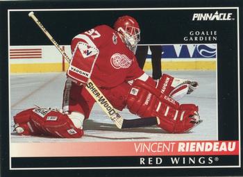 1992-93 Pinnacle Canadian #177 Vincent Riendeau Front