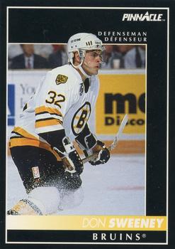 1992-93 Pinnacle Canadian #179 Don Sweeney Front