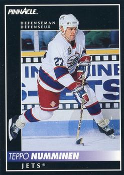 1992-93 Pinnacle Canadian #215 Teppo Numminen Front
