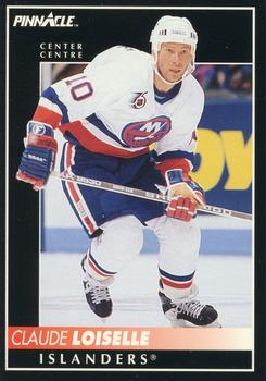 1992-93 Pinnacle Canadian #219 Claude Loiselle Front