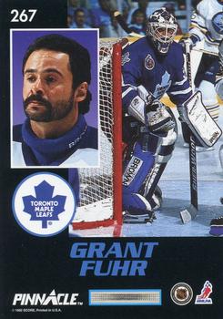 1992-93 Pinnacle Canadian #267 Grant Fuhr Back