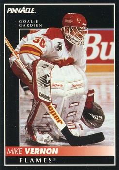 1992-93 Pinnacle Canadian #318 Mike Vernon Front