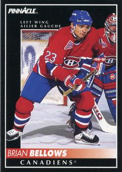 1992-93 Pinnacle Canadian #325 Brian Bellows Front