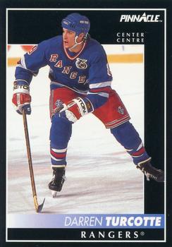 1992-93 Pinnacle Canadian #33 Darren Turcotte Front