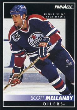 1992-93 Pinnacle Canadian #346 Scott Mellanby Front