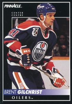 1992-93 Pinnacle Canadian #357 Brent Gilchrist Front