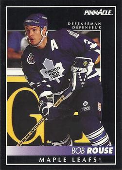 1992-93 Pinnacle Canadian #358 Bob Rouse Front