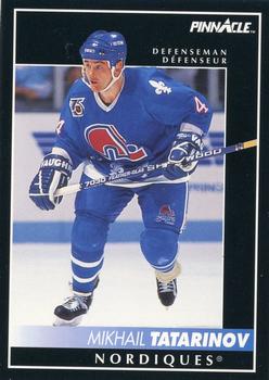 1992-93 Pinnacle Canadian #35 Mikhail Tatarinov Front
