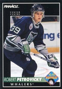 1992-93 Pinnacle Canadian #402 Robert Petrovicky Front